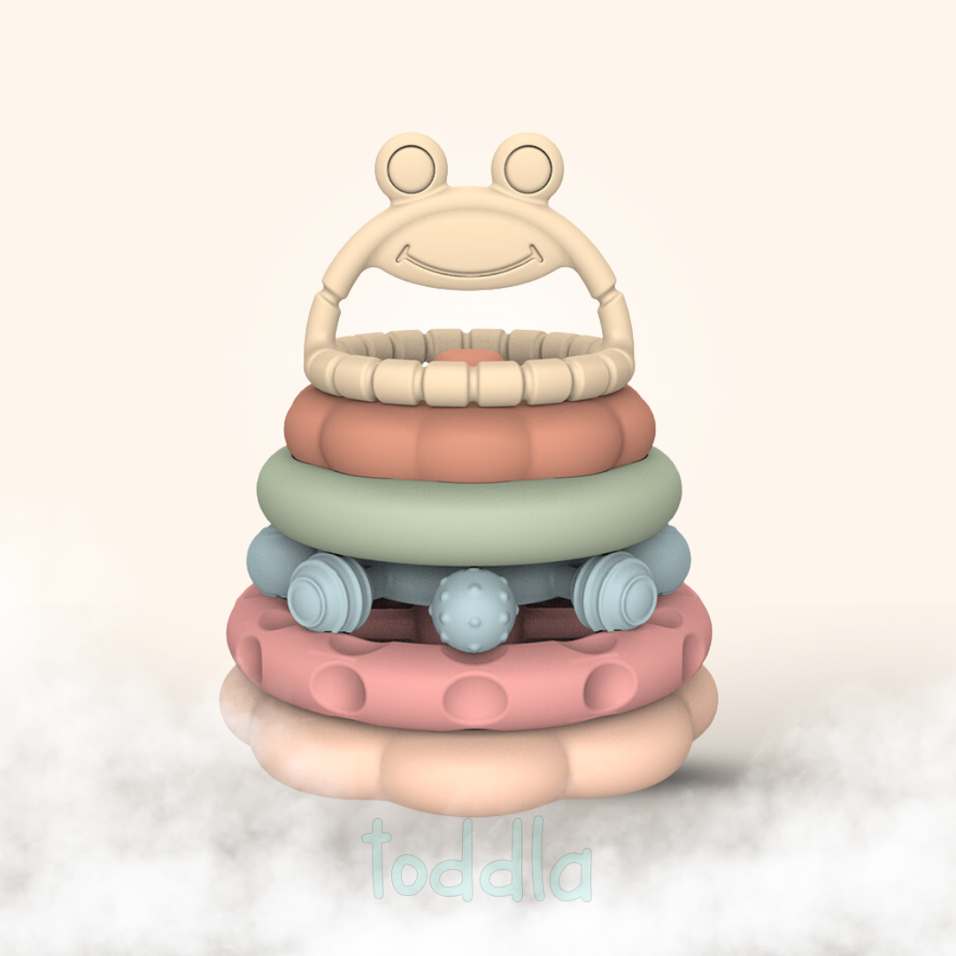 Toddla™ Silicone Stacking Teething Toy